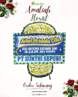 Papan Bunga Duka di Kubung