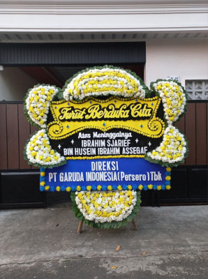 Papan Bunga Duka di Kubung