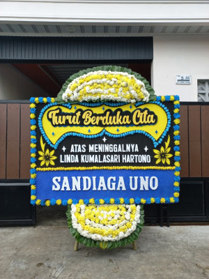 Papan Bunga Duka di Kubung